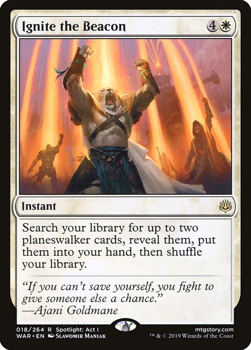 Ignite the Beacon - War of the Spark Rare Card