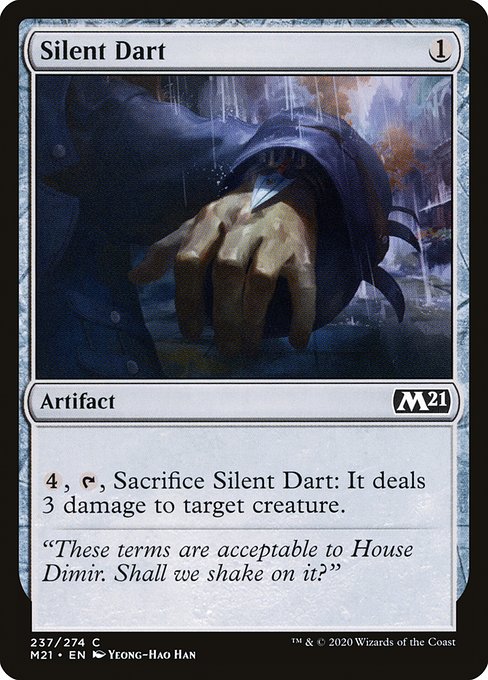 Silent Dart - Core Set 2021 Common Card
