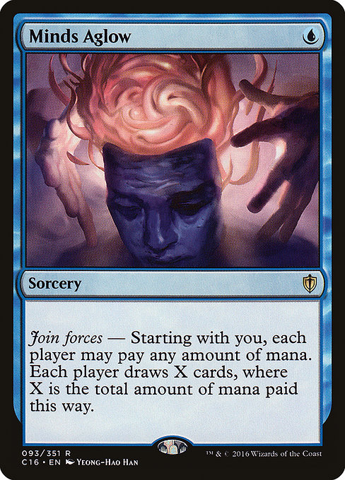 Minds Aglow - Commander 2016 Rare Card