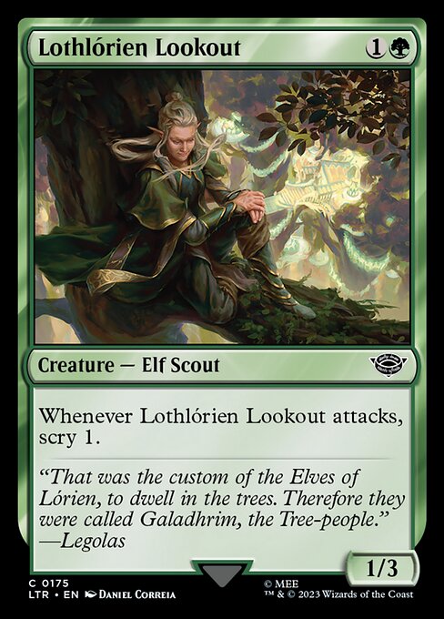 Lothlórien Lookout - The Lord of the Rings: Tales of Middle-earth Common Card