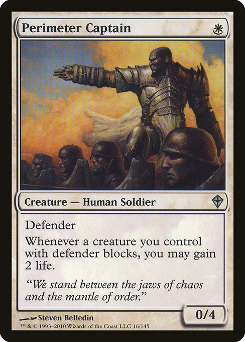 Perimeter Captain - Worldwake Uncommon Card