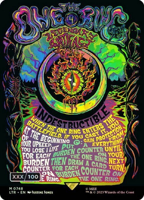 The One Ring - The Lord of the Rings: Tales of Middle-earth Mythic Card