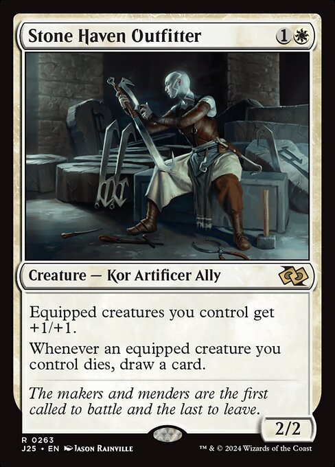 Stone Haven Outfitter - Foundations Jumpstart Rare Card