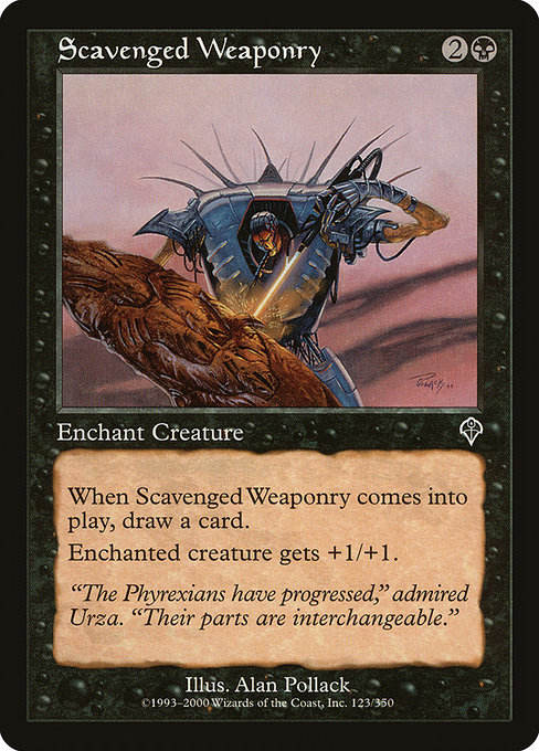 Scavenged Weaponry - Invasion Common Card