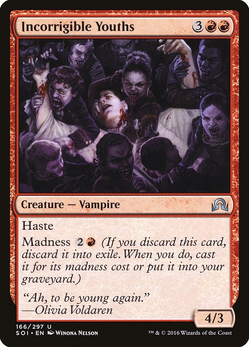 Incorrigible Youths - Shadows over Innistrad Uncommon Card