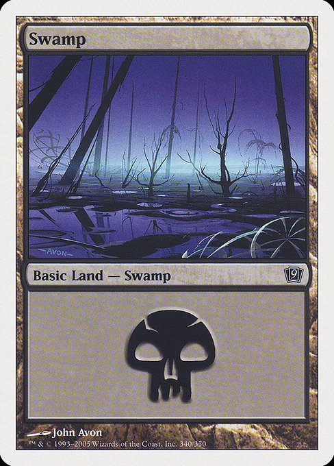 Swamp - Ninth Edition Common Card