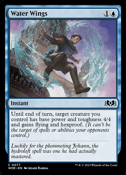 Water Wings - Wilds of Eldraine Common Card