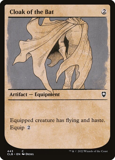 Cloak of the Bat - Commander Legends: Battle for Baldur's Gate Common Card
