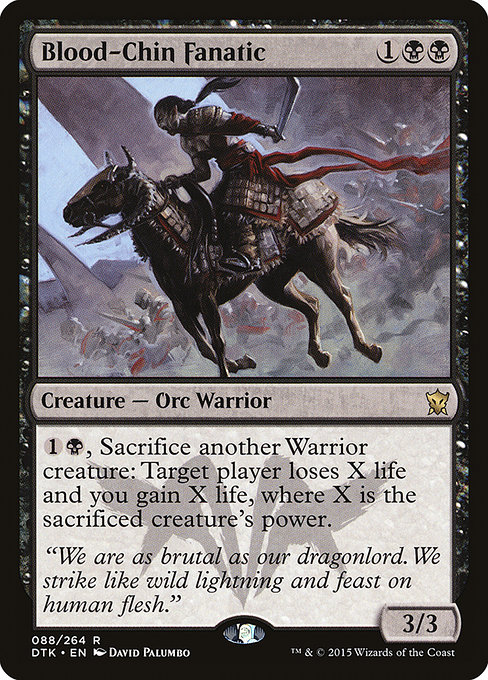 Blood-Chin Fanatic - Dragons of Tarkir Rare Card