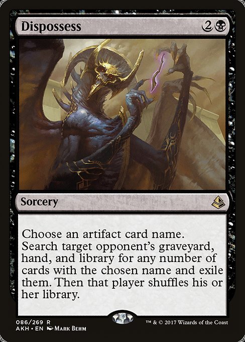 Dispossess - Amonkhet Rare Card
