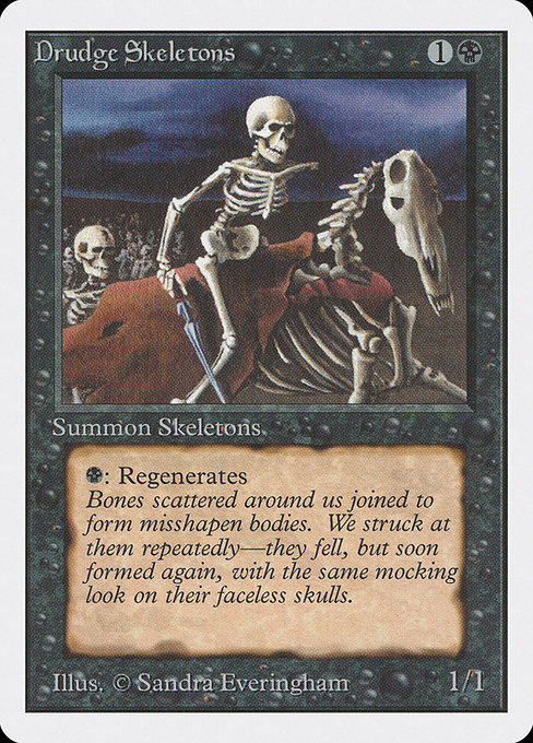 Drudge Skeletons - Unlimited Edition Common Card