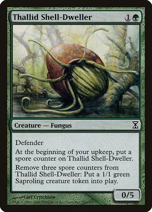Thallid Shell-Dweller - Time Spiral Common Card