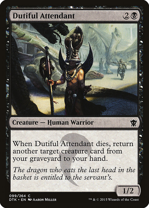 Dutiful Attendant - Dragons of Tarkir Common Card