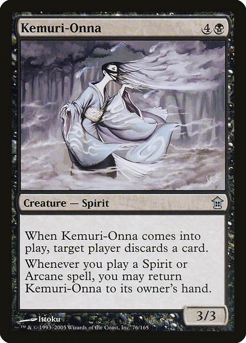 Kemuri-Onna - Saviors of Kamigawa Uncommon Card