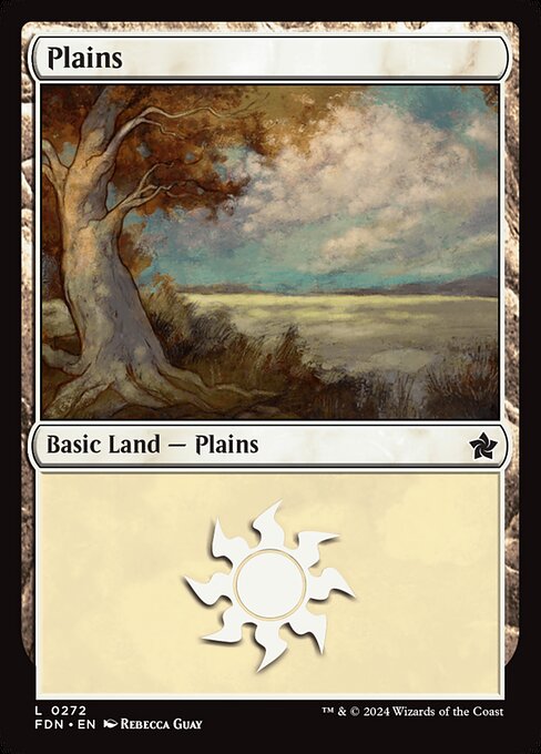 Plains - Foundations Common Card