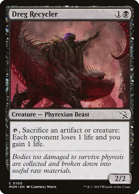 Dreg Recycler - March of the Machine Common Card