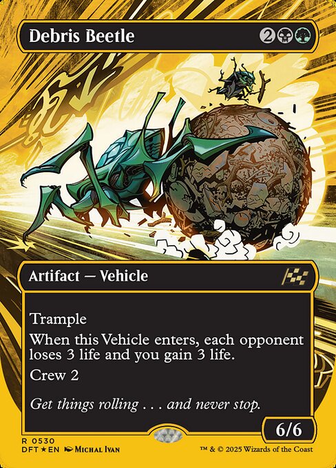 Debris Beetle - Aetherdrift Rare Card
