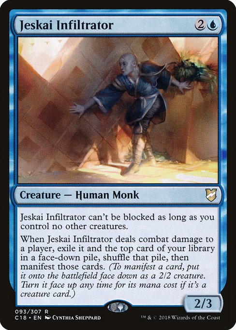 Jeskai Infiltrator - Commander 2018 Rare Card