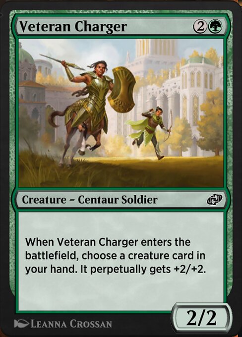 Veteran Charger - Jumpstart: Historic Horizons Common Card