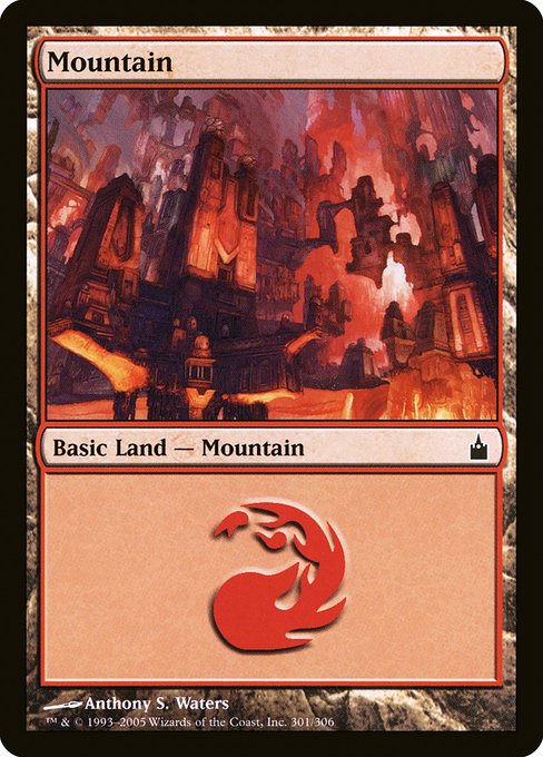 Mountain - Ravnica: City of Guilds Common Card
