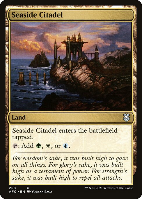 Seaside Citadel - Forgotten Realms Commander Uncommon Card