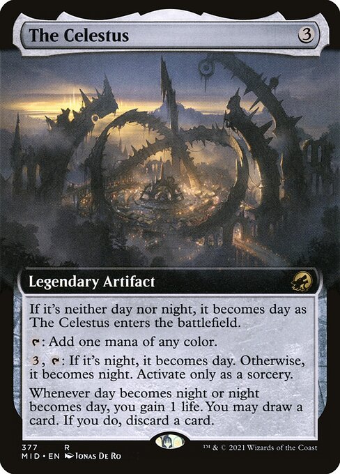 The Celestus - Innistrad: Midnight Hunt Rare Card