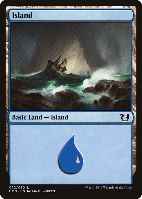 Island - Duel Decks: Blessed vs. Cursed Common Card