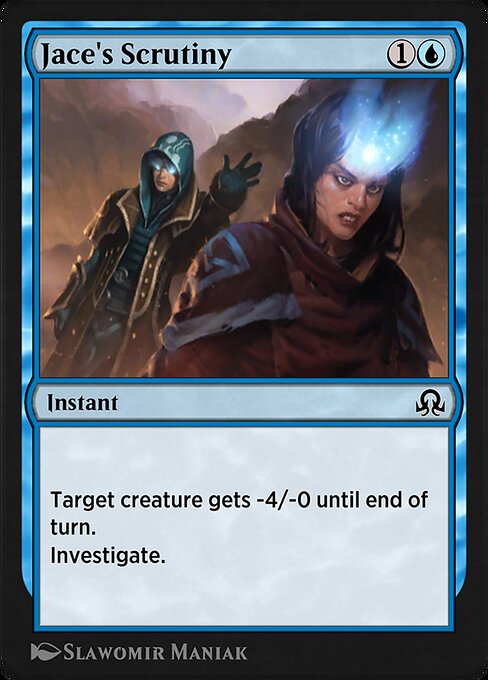 Jace's Scrutiny - Shadows over Innistrad Remastered Common Card