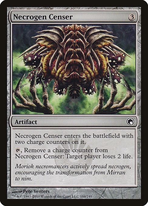 Necrogen Censer - Scars of Mirrodin Common Card