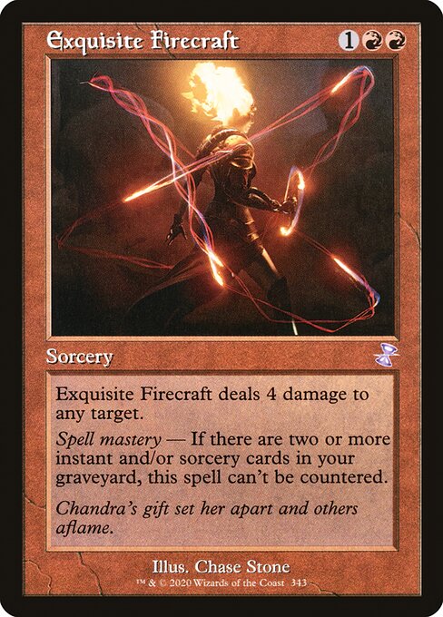 Exquisite Firecraft - Time Spiral Remastered Special Card