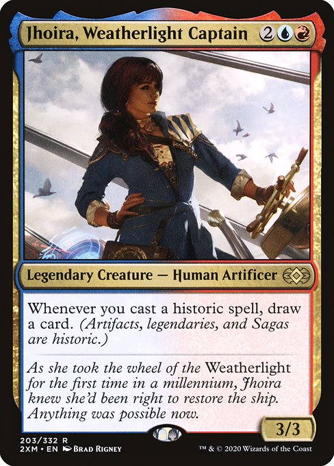 Jhoira, Weatherlight Captain - Double Masters Rare Card