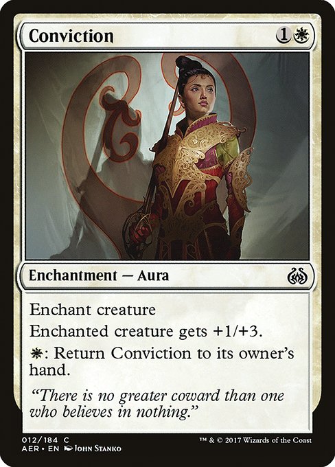 Conviction - Aether Revolt Common Card