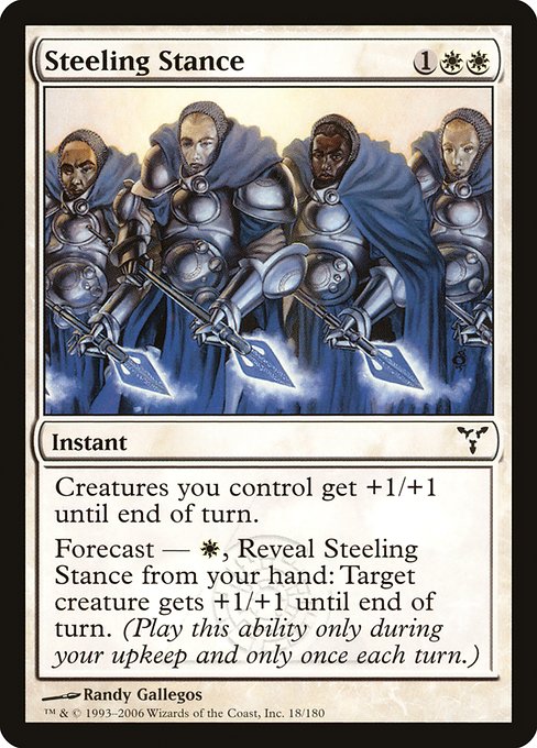 Steeling Stance - Dissension Common Card