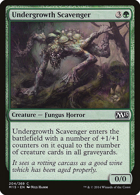 Undergrowth Scavenger - Magic 2015 Common Card
