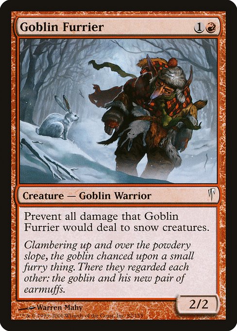 Goblin Furrier - Coldsnap Common Card