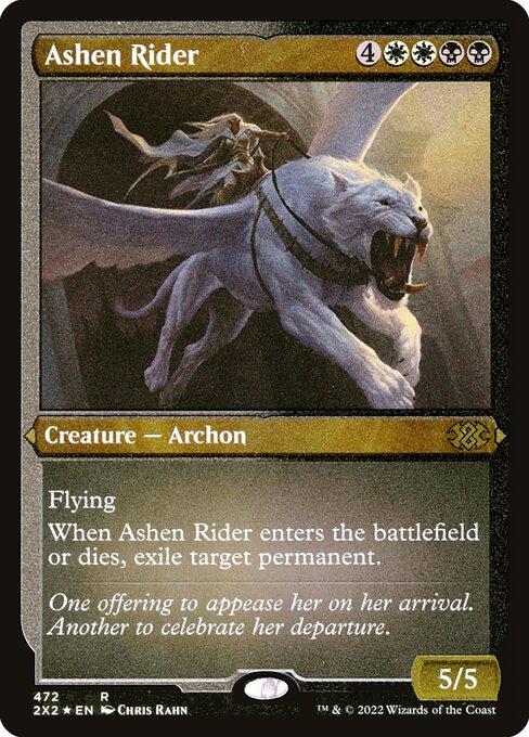 Ashen Rider - Double Masters 2022 Rare Card