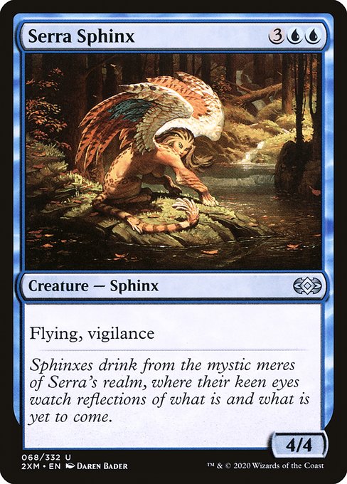 Serra Sphinx - Double Masters Uncommon Card