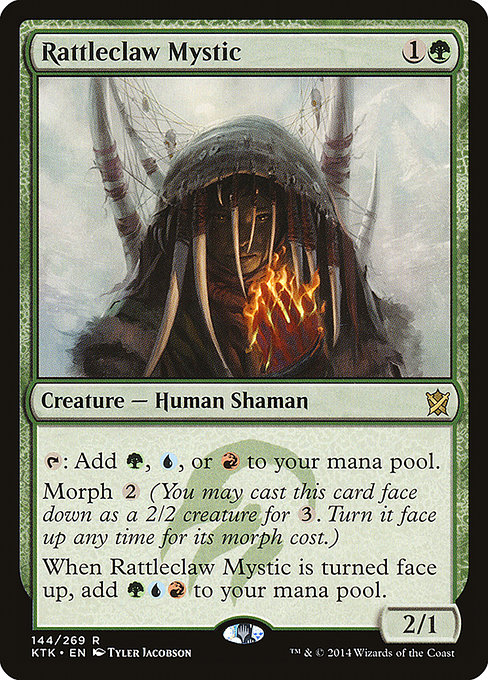 Rattleclaw Mystic - Khans of Tarkir Rare Card
