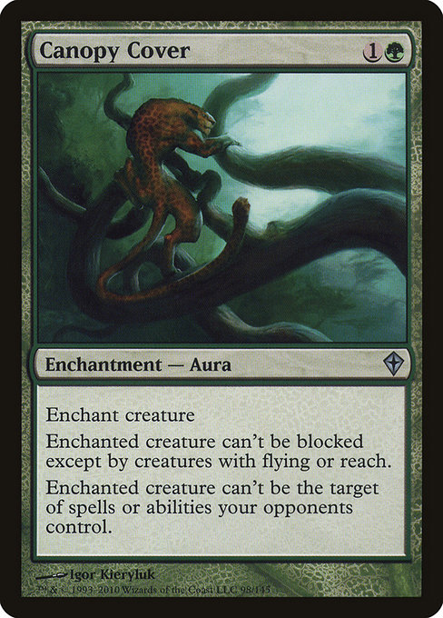 Canopy Cover - Worldwake Uncommon Card