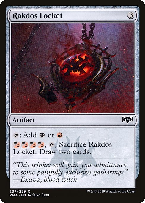 Rakdos Locket - Ravnica Allegiance Common Card