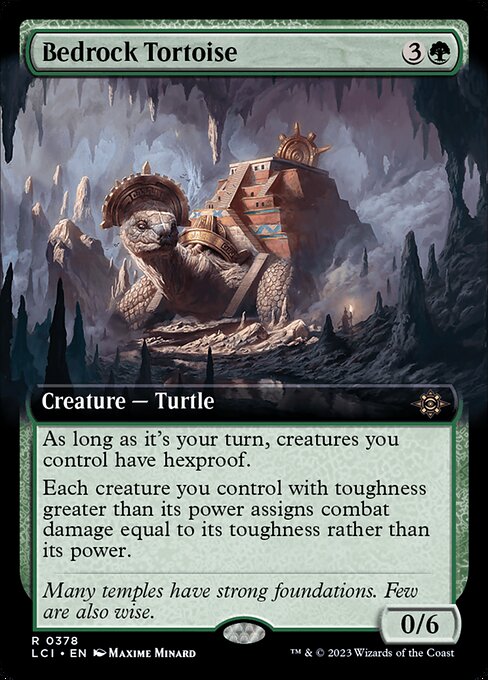 Bedrock Tortoise - The Lost Caverns of Ixalan Rare Card