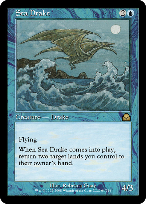 Sea Drake - Masters Edition II Rare Card