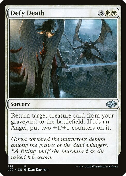 Defy Death - Jumpstart 2022 Uncommon Card