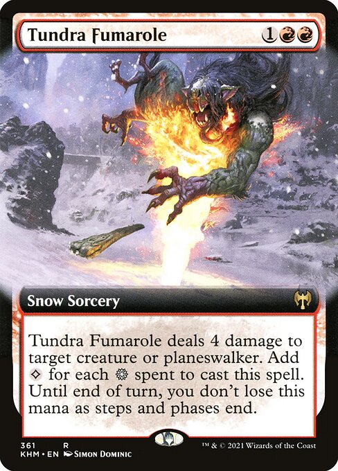 Tundra Fumarole - Kaldheim Rare Card