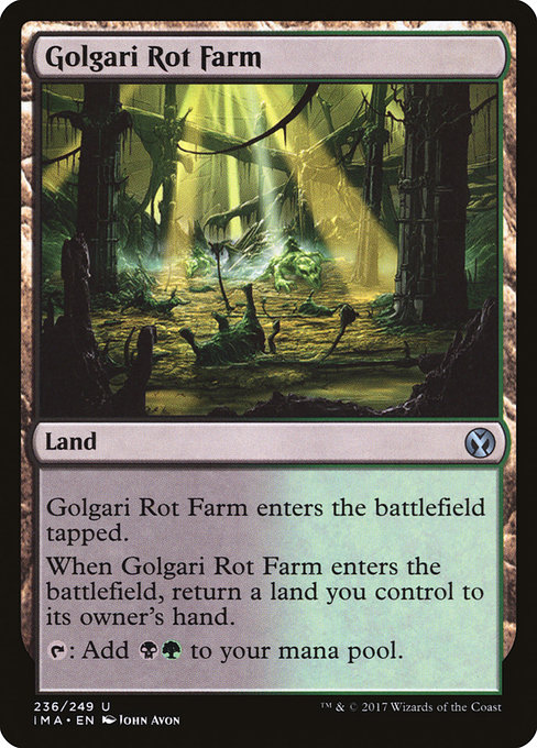 Golgari Rot Farm - Iconic Masters Uncommon Card