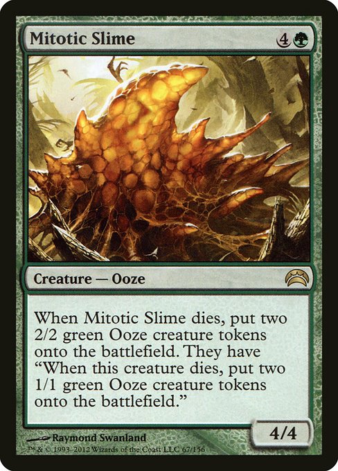Mitotic Slime - Planechase 2012 Rare Card