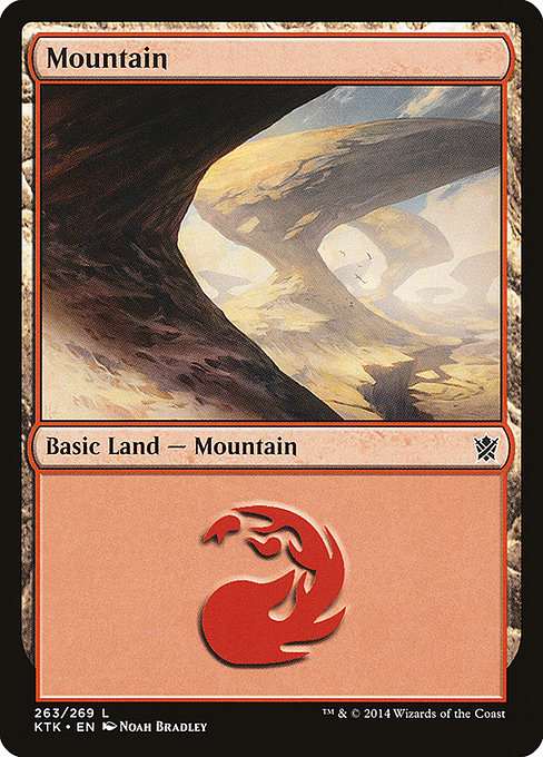 Mountain - Khans of Tarkir Common Card