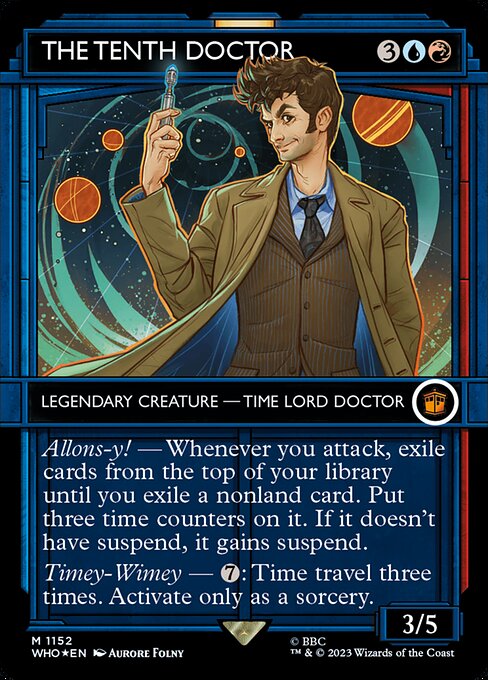 The Tenth Doctor - Doctor Who Mythic Card