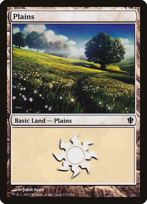Plains - Commander 2013 Common Card