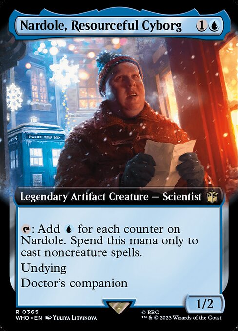 Nardole, Resourceful Cyborg - Doctor Who Rare Card